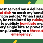 Ego at the Dinner Table Triggers a Three-Day Medical Emergency