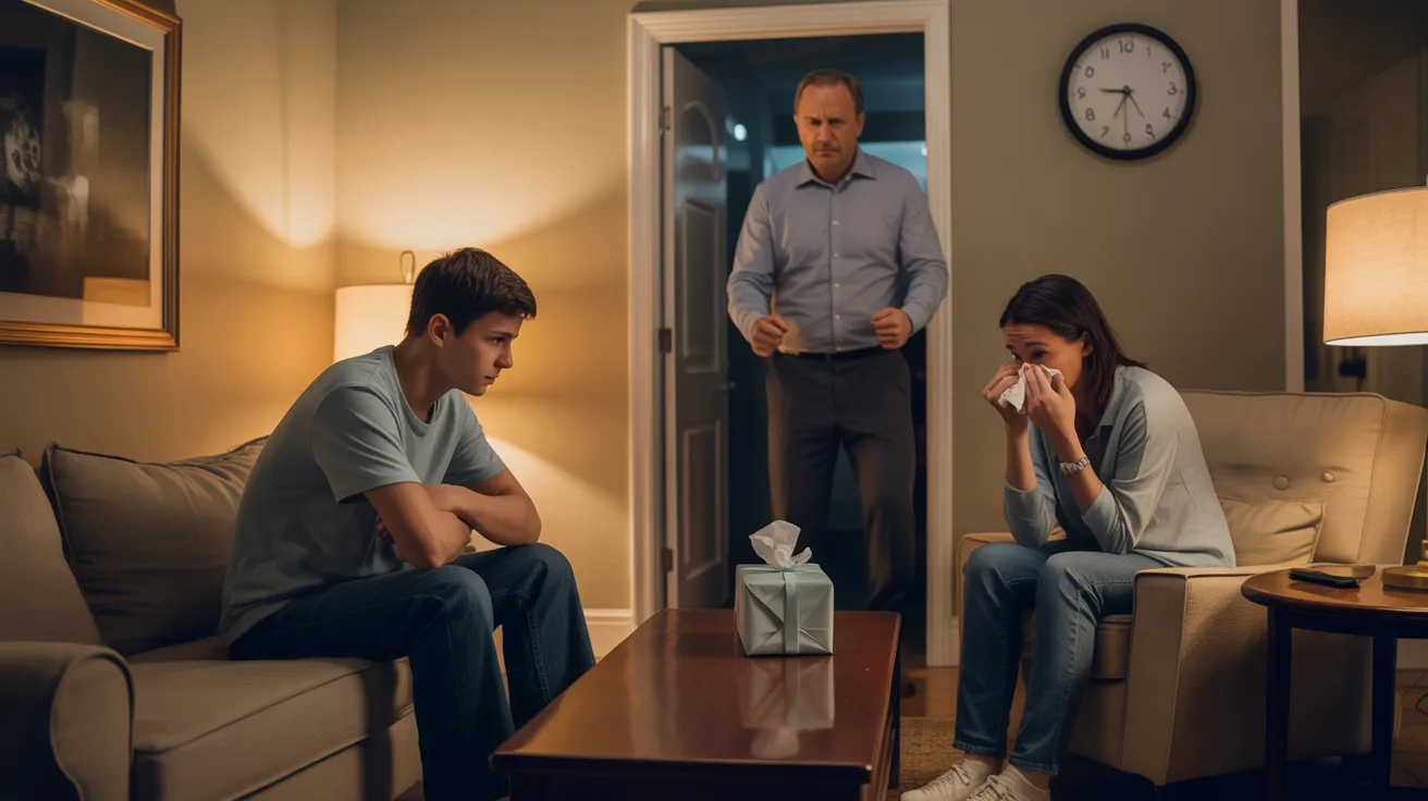 Boy Refuses To Get Involved With His Dad’s New Baby And Tells His Dad’s Girlfriend It Won’t Change